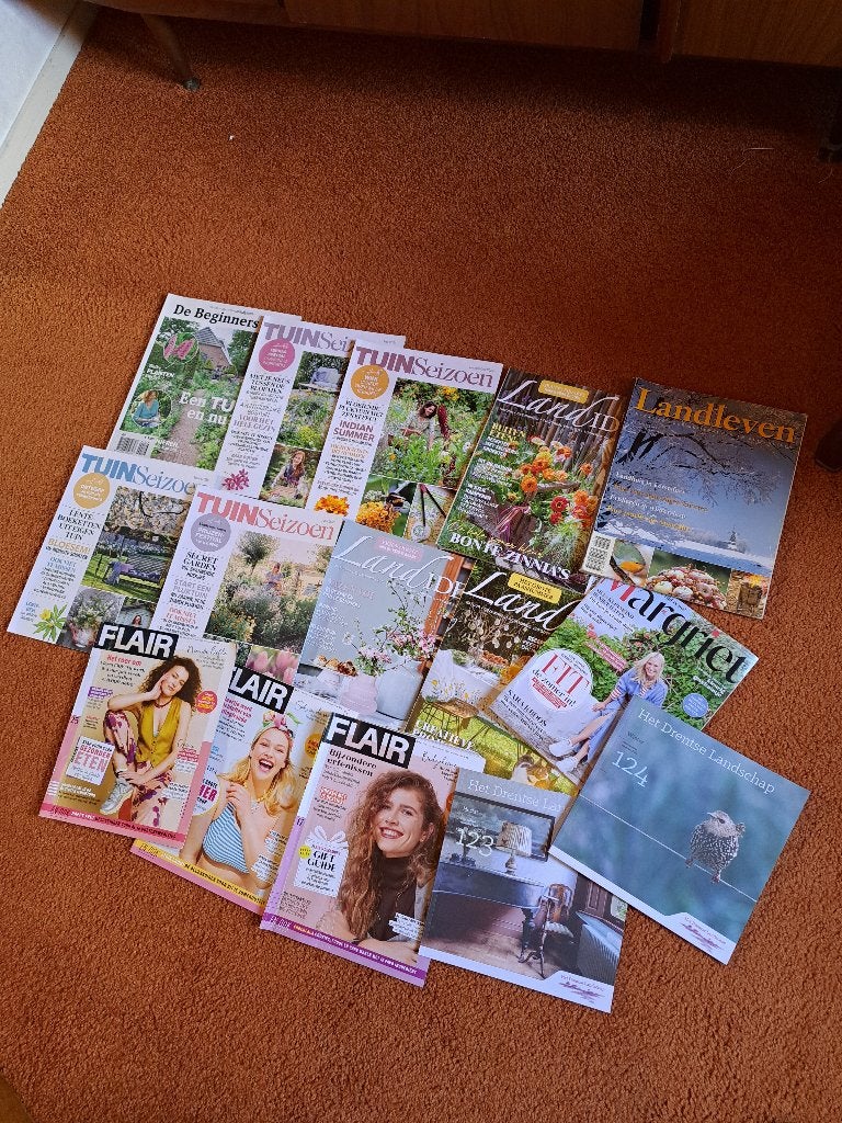 leuke dames tijdschriften, Boeken, Ophalen of Verzenden, Gelezen, Damesbladen