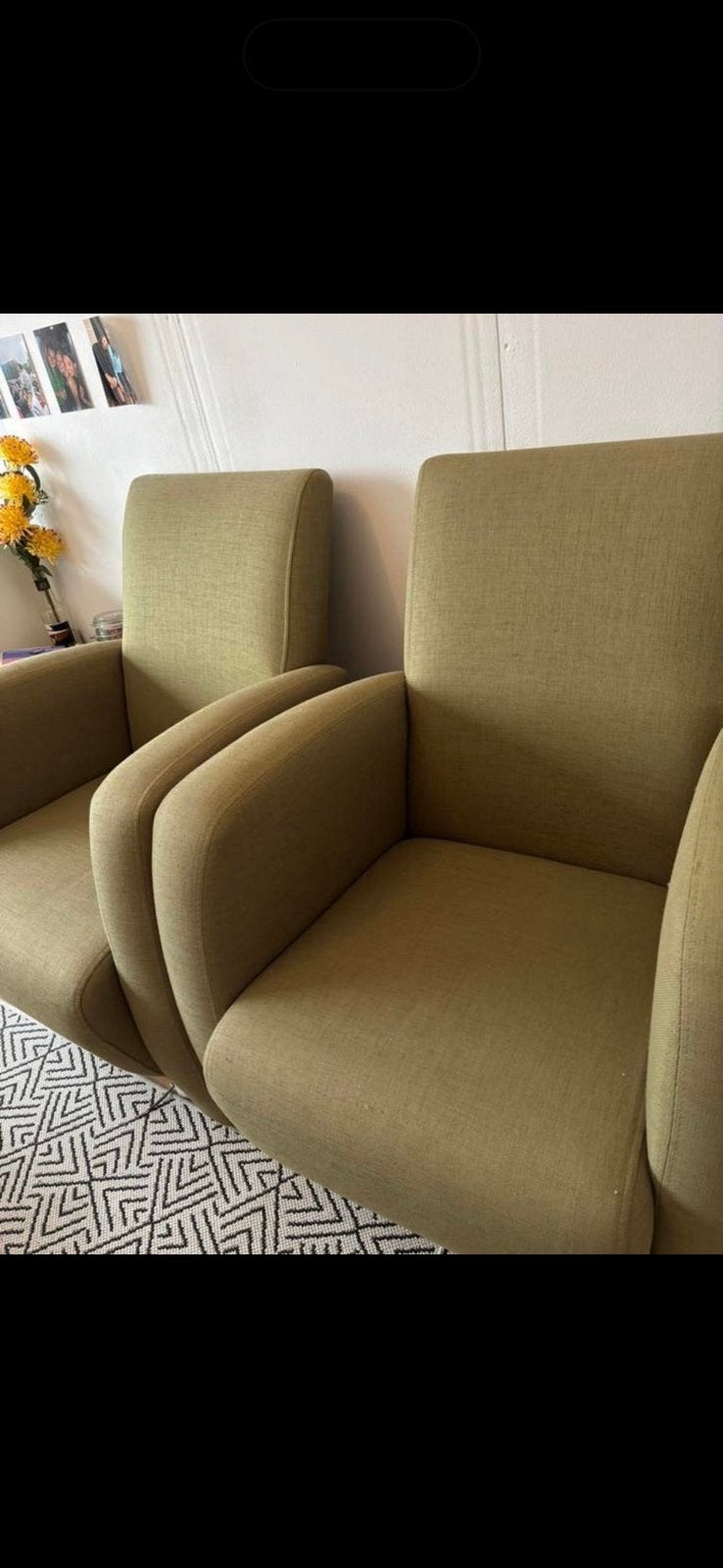 Heerlijke luie stoelen/ fauteuils - goede staat, Ophalen, Zo goed als nieuw, 75 tot 100 cm, 50 tot 75 cm
