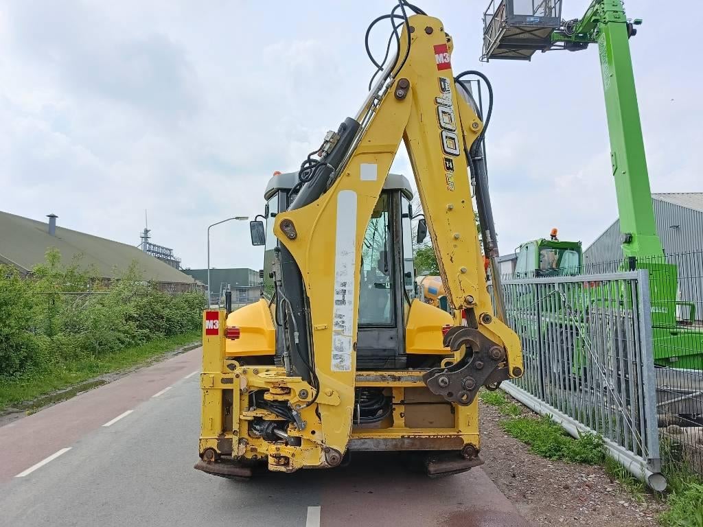 New Holland B 100 B LR graaflaad combinatie backhoe loader, Graaflaadcombinatie