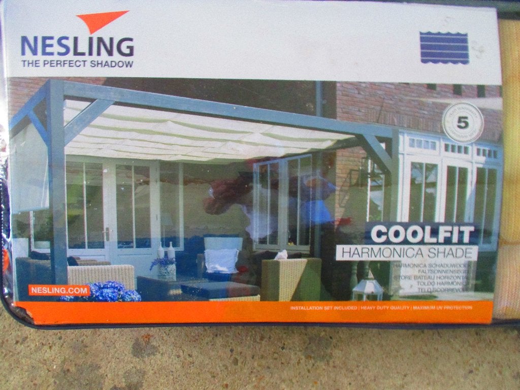 NESLING harmonica-schaduwdoek>coolfit<, Ophalen, Nieuw