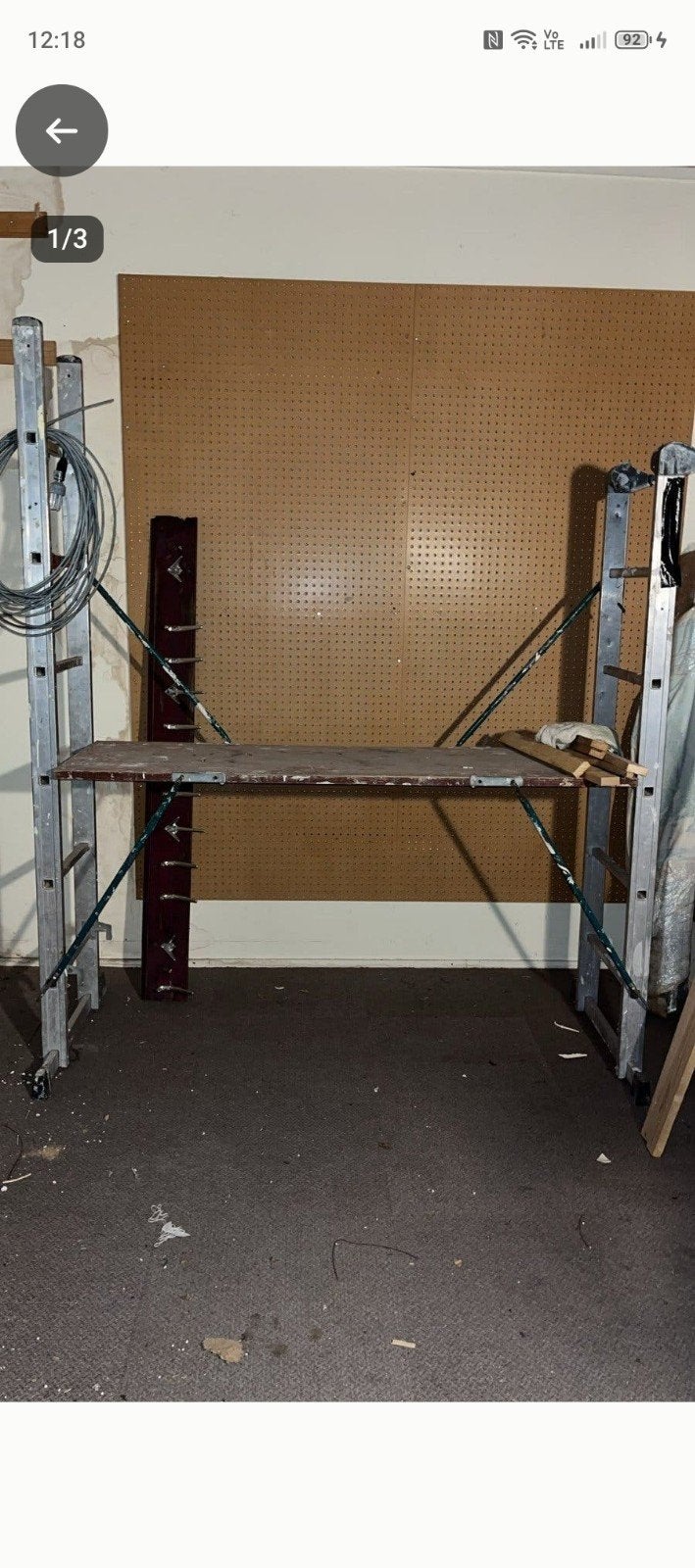 Steiger - Gebruikt maar functioneel, Ophalen, Gebruikt, Rolsteiger of Kamersteiger, 2 tot 5 meter