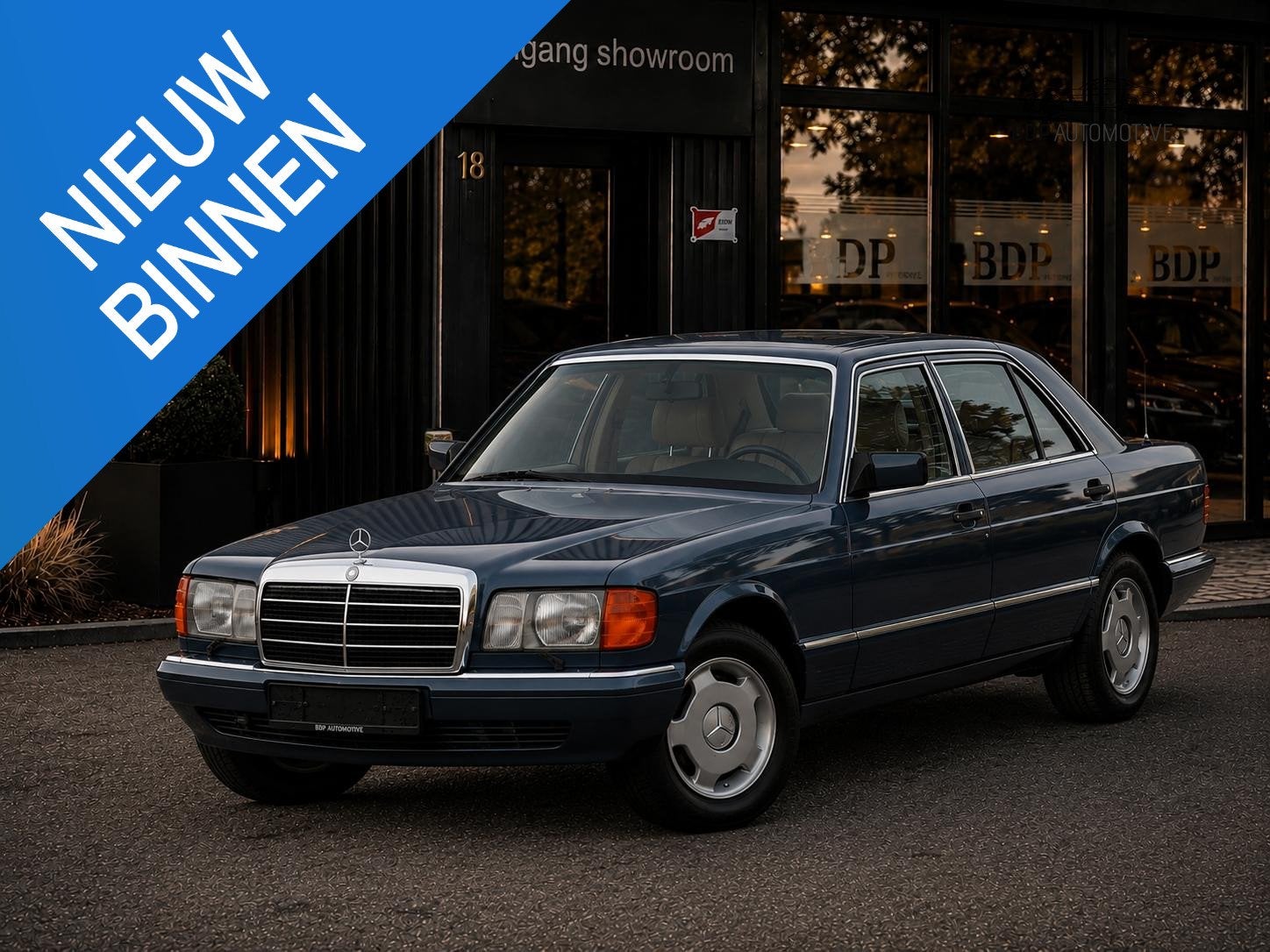 Mercedes W126 500 SEL, Automaat, Gebruikt, 231 pk, Bedrijf