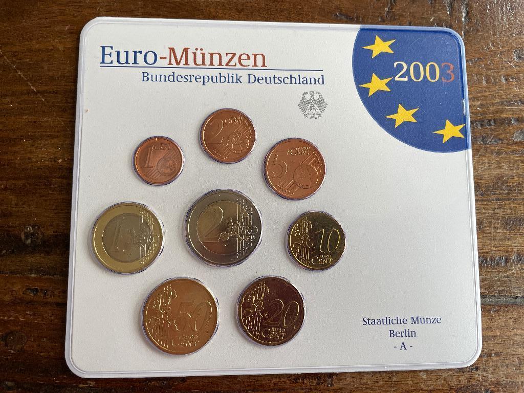 Muntset, jaarset 2003 Duitsland, Ophalen of Verzenden, Koningin Beatrix, Overige waardes, Setje