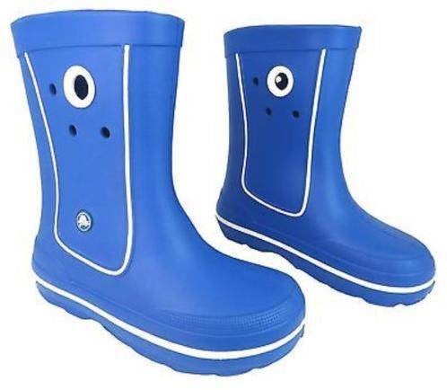 Crocs croc jaunt 34 35 blauw blauwe regenlaarzen laarzen J3, Verzenden, Jongen of Meisje, Nieuw, Laarzen