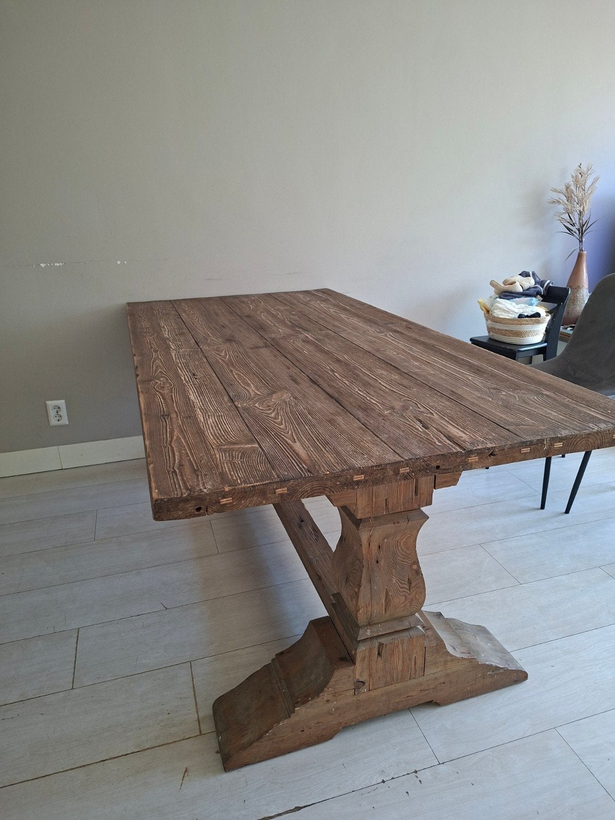 Klooster Eetkamertafel, Ophalen, Gebruikt, 200 cm of meer, Rechthoekig