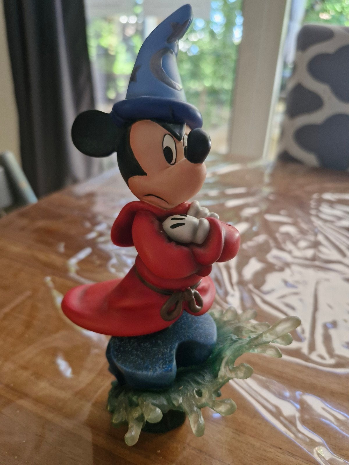 Disney Showcase Sorcerer Mickey beeldje - Limited Edition, Ophalen of Verzenden, Mickey Mouse, Zo goed als nieuw, Beeldje of Figuurtje