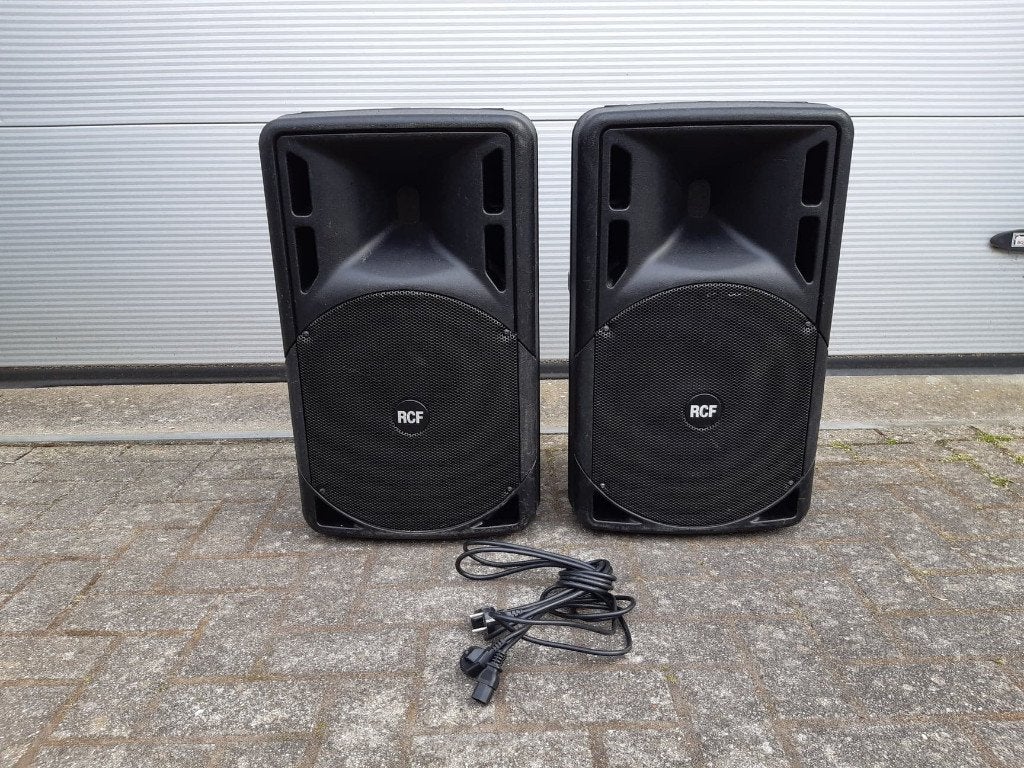 2 x RCF ART 312AMK3 actieve luidsprekers/ speakers, Gebruikt, 120 watt of meer, Front, Rear of Stereo speakers, Ophalen