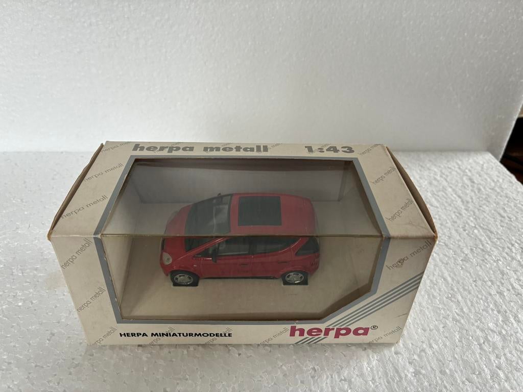 Herpa A-klasse 1:43, Ophalen of Verzenden, Zo goed als nieuw, Auto, Overige merken
