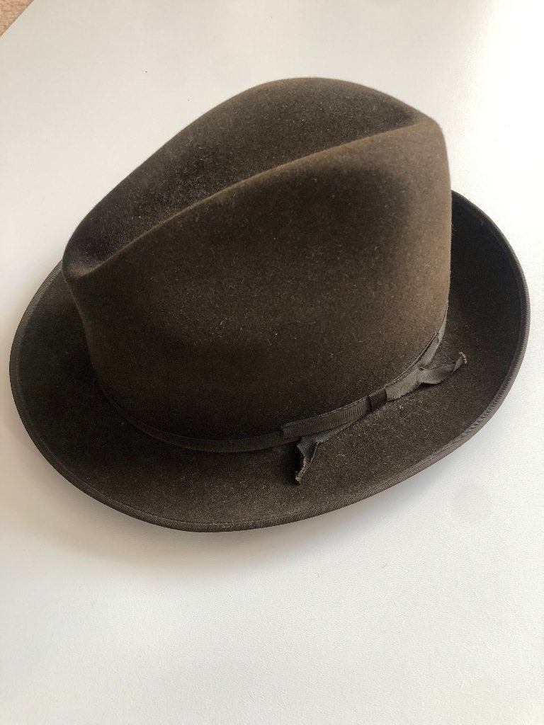 Hoed Bruin, Ophalen of Verzenden, Gedragen, One size fits all