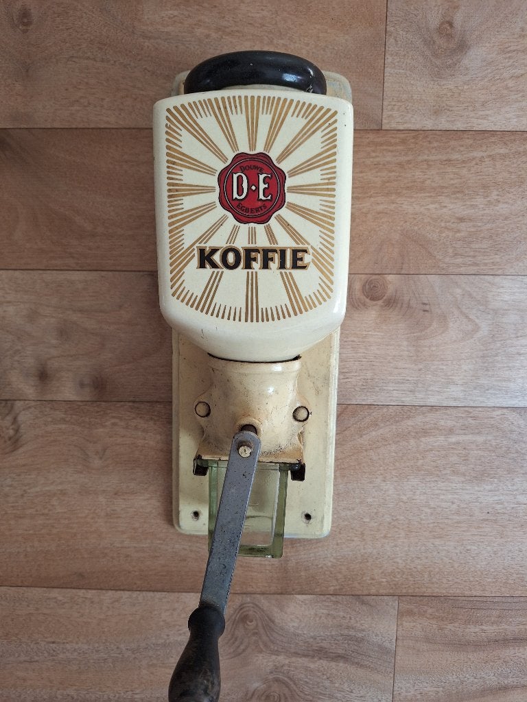 Vintage koffiemolen, Douwe Egberts en PEDE, Ophalen of Verzenden