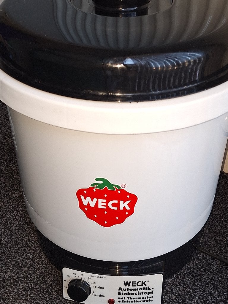 Weck Automatische Inmaakketel - Wit/Zwart, Ophalen, Metaal, Wit, Overige merken