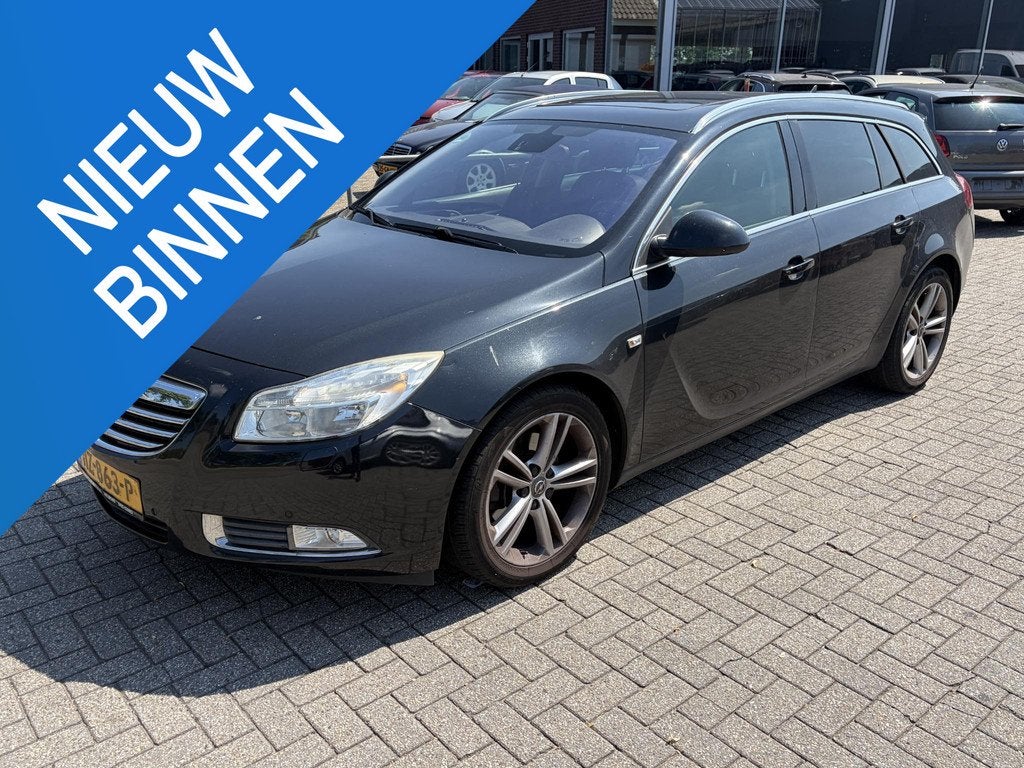 Opel Insignia Sports Tourer 2.0 CDTI EcoFLEX Edition, Auto's, Opel, Voorwielaandrijving, Euro 5, Stof, Zwart