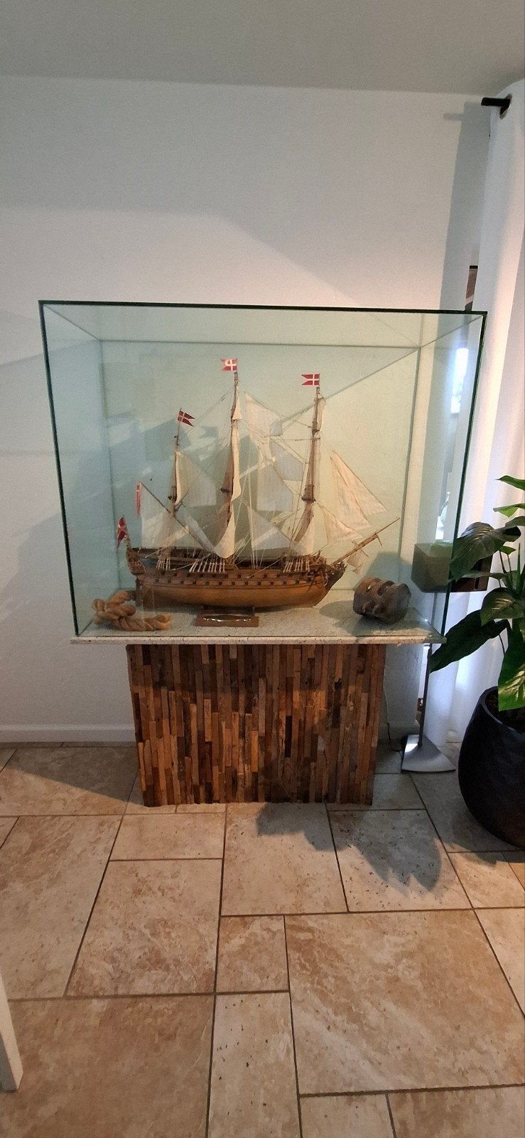modelbouw houten boot Norske Løve met ombouw, Ophalen of Verzenden, Groter dan 1:32