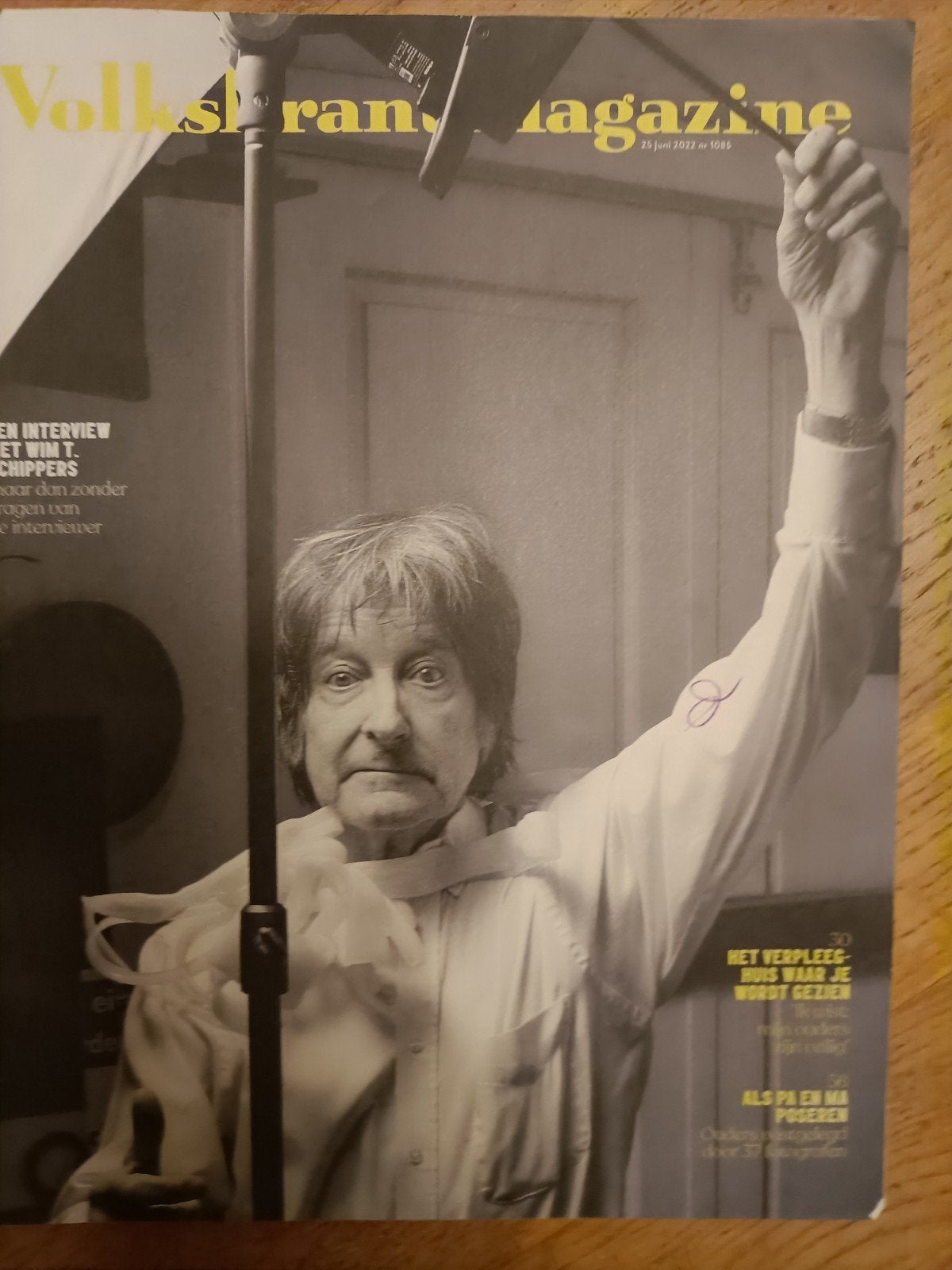 Volkskrant Magazine - Interview Wim T. Schippers, Boeken, Tijdschriften en Kranten, Ophalen of Verzenden, Gelezen, Overige typen