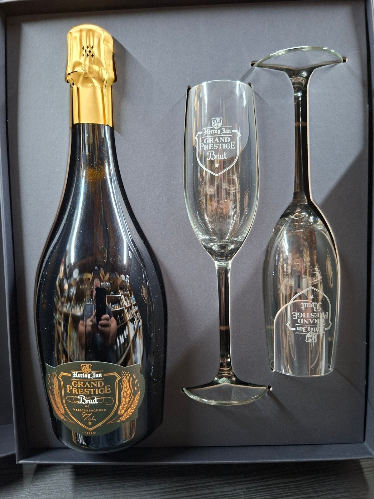 hertog Jan grand prestige Brut, Ophalen, Nieuw, Flesje(s), Hertog Jan