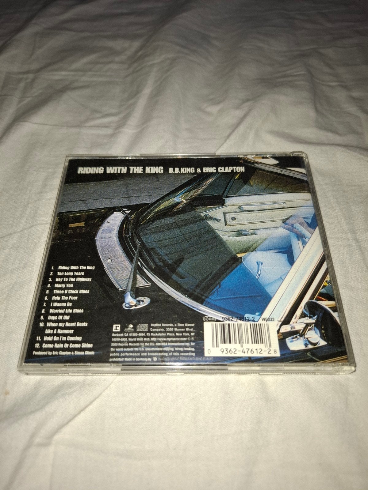 B.B. King & Eric Clapton - Riding With The King, Ophalen of Verzenden, Zo goed als nieuw