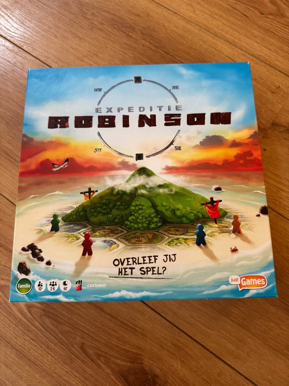 Bordspel expeditie robinson, Vijf spelers of meer, Ophalen of Verzenden, Zo goed als nieuw