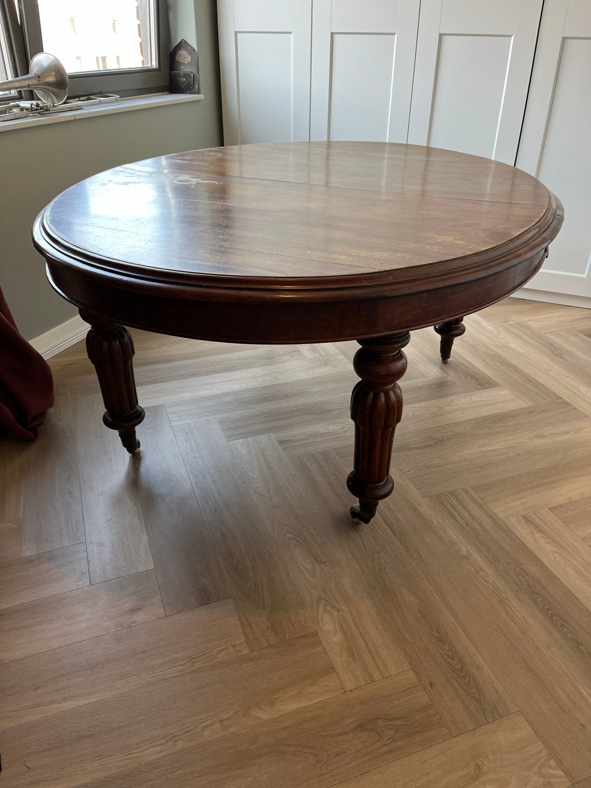 Antiek tafel met Extra Blad - Opknapper, Ophalen
