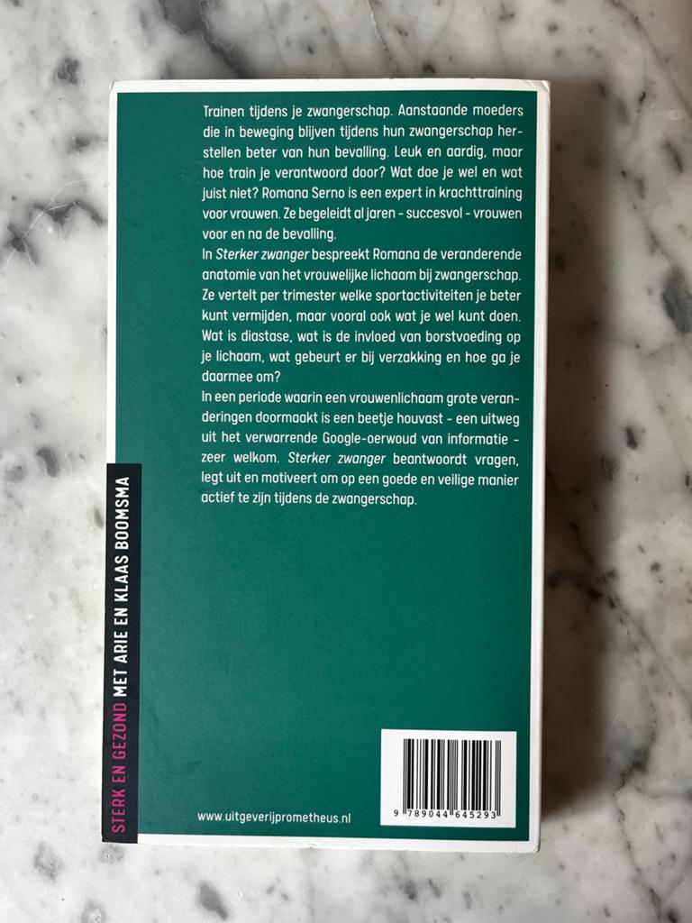 Sterker Zwanger: Krachttraining voor en na bevalling, Ophalen of Verzenden, Zo goed als nieuw, Zwangerschap en Bevalling