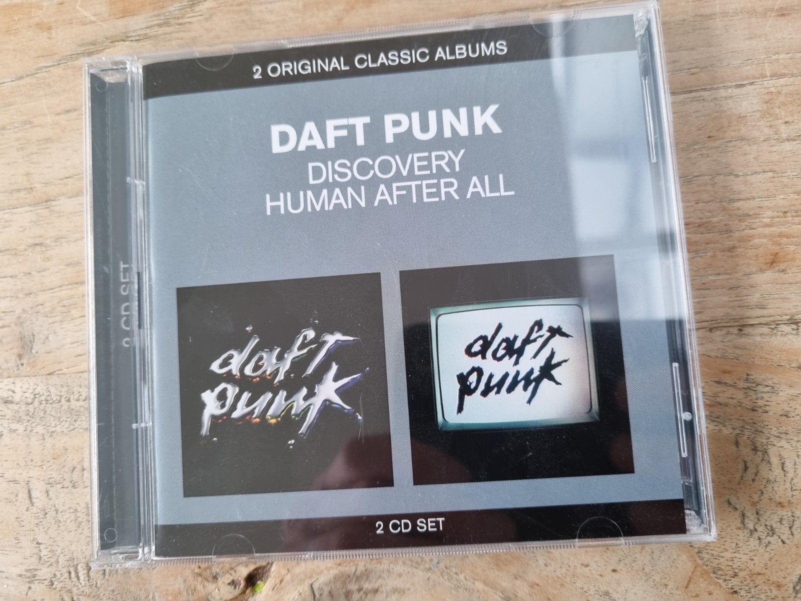 Daft Punk - Discovery & Human After All (2 CD Set), Ophalen of Verzenden, Zo goed als nieuw, Elektronisch, Inclusief doosje