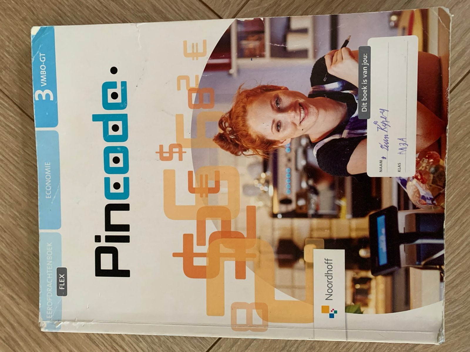 Pincode Economie 3 VMBO-GT Leeropdrachtenboek Flex, Boeken, Schoolboeken, Ophalen of Verzenden, Gelezen, VMBO, Economie