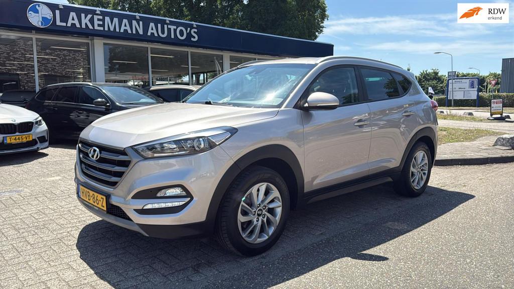 Hyundai TUCSON 1.6 T-GDi i-Motion 4WD Navi Automaat Huurkoop, Auto's, Gebruikt, 4 cilinders, Bedrijf, Vierwielaandrijving