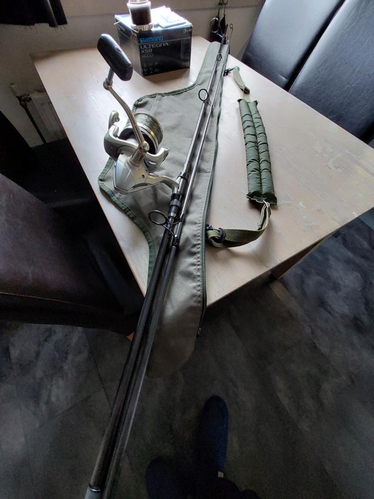 Karperhengel Cotswold R1+shimano 14000 molen., Ophalen, Molen