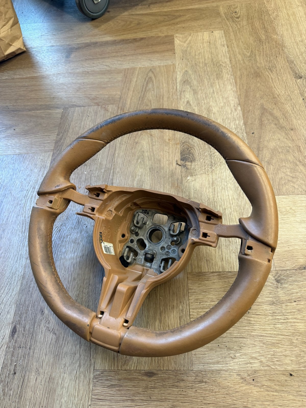 Stuurwiel Porsche Panamera 970 2009 PDK cognac, Ophalen of Verzenden, Gebruikt, Porsche