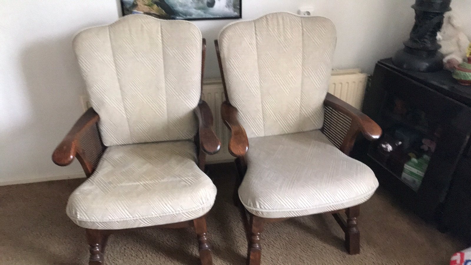 Antiek chaises, Ophalen