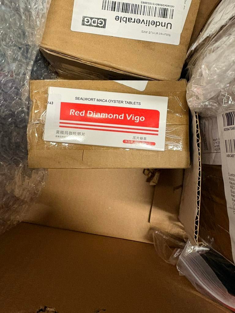 Red Diamond Vigo Sealwort Maca Oyster Tabletten, Ophalen of Verzenden, Nieuw