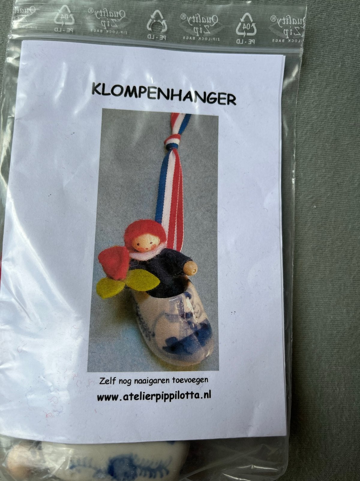 Klompenhanger - Knutselset Atelier Pippilotta, Hobby en Vrije tijd, Overige thema's, Nieuw, Meerkleurig, Overige merken