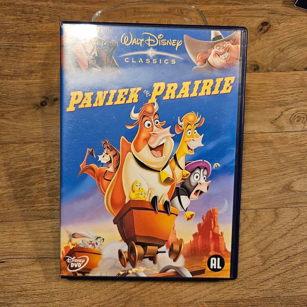 Disney DVD Paniek op de Prairie, Alle leeftijden, Ophalen of Verzenden, Zo goed als nieuw, Overige genres
