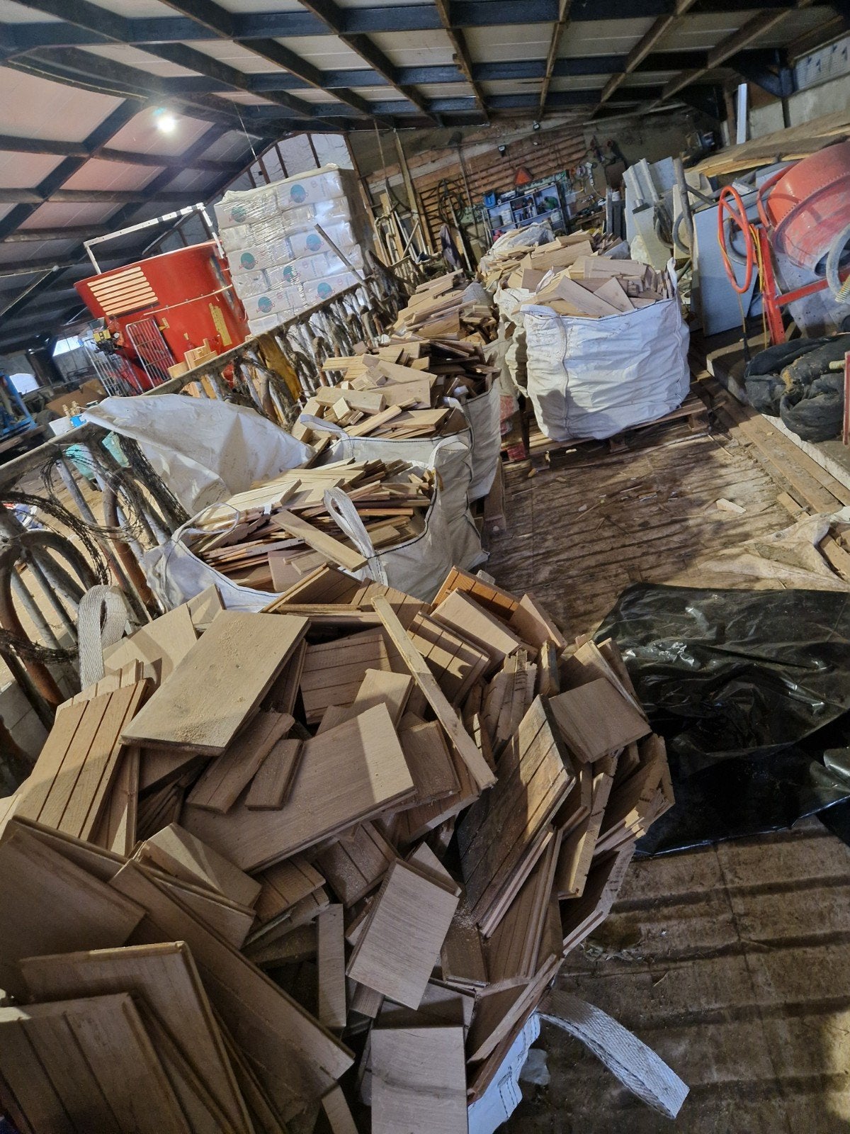 Big Bag Haardhout Eiken Stookhout DROOG, Tuin en Terras, Minder dan 3 m³, Ophalen, Eikenhout