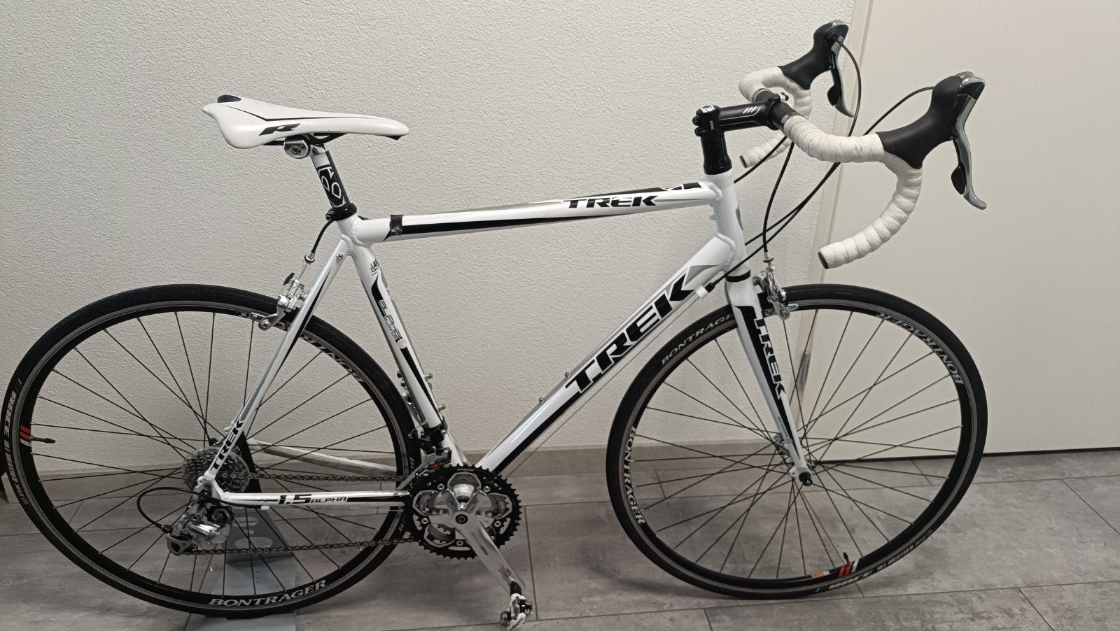 Trek Alpha 1.5 racefiets, Fietsen en Brommers, Aluminium, Zo goed als nieuw, Meer dan 20 versnellingen, 53 tot 57 cm