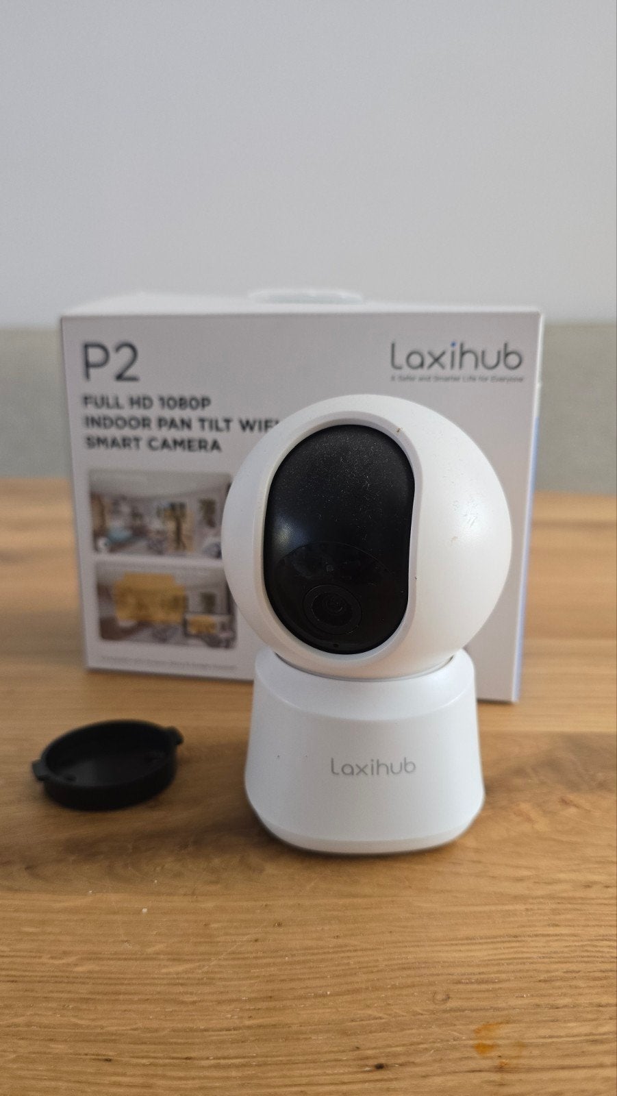 Laxihub P2 Full HD 1080P Indoor Pan Tilt WiFi Smart Camera, Ophalen of Verzenden, Zo goed als nieuw, Binnencamera