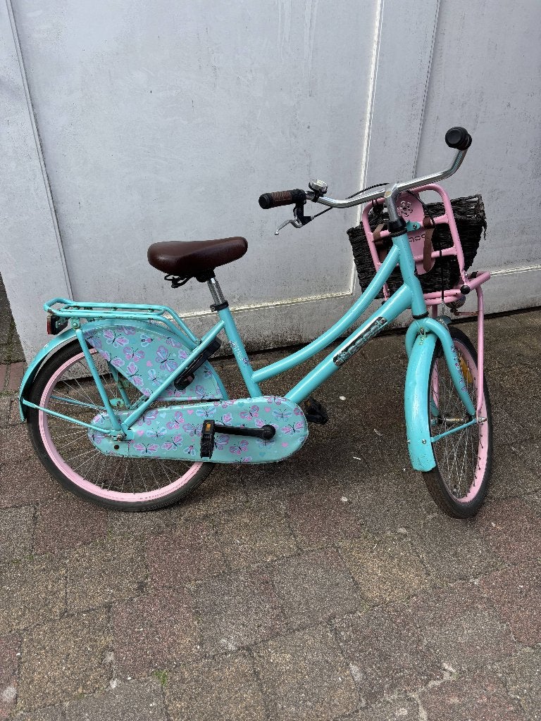 Meisjesfiets, Fietsen en Brommers, Fietsen | Meisjes, Ophalen, Terugtraprem, Gebruikt, Handrem