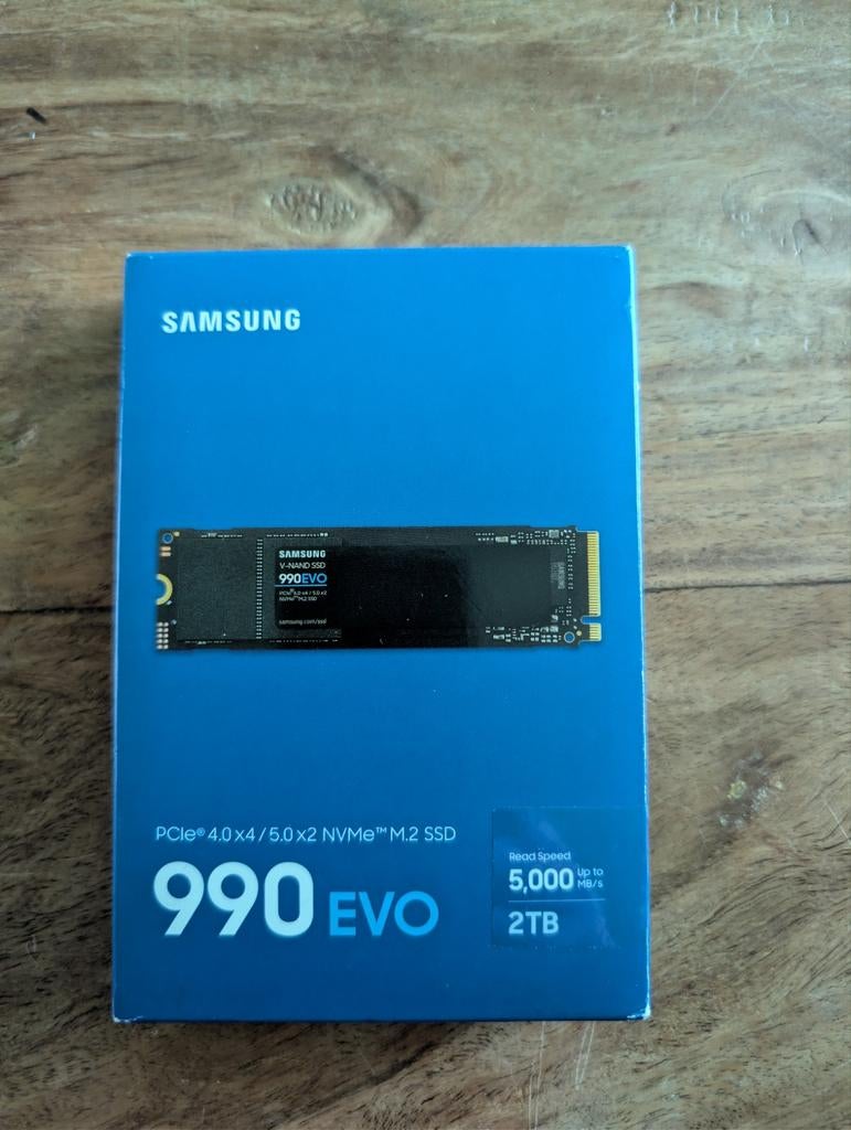 Samsung 990 EVO 2TB SSD, Computers en Software, Harde schijven, Ophalen of Verzenden