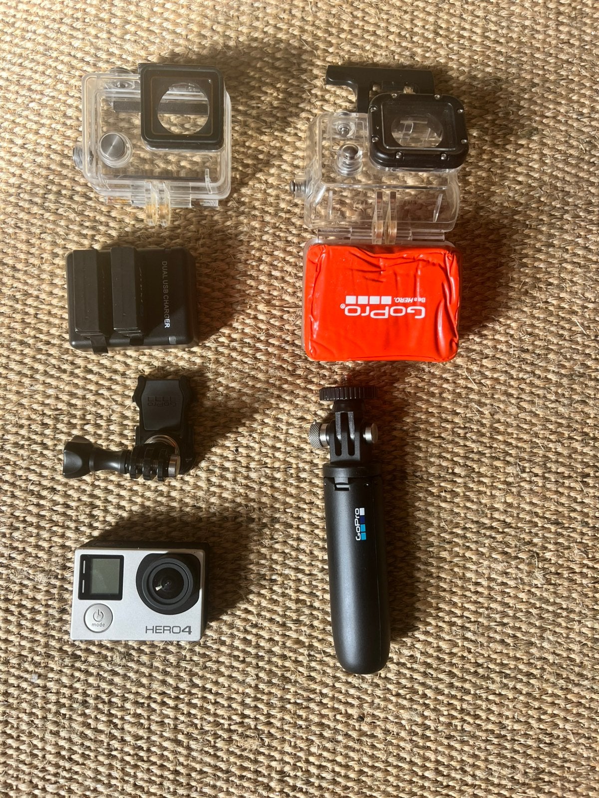 GoPro Hero4 + veel accessoires, Ophalen of Verzenden, Gebruikt, GoPro