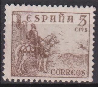 Spanje 1939 Historisch figuur El Cid te paard pf, Verzenden, Postfris, Dier of Natuur
