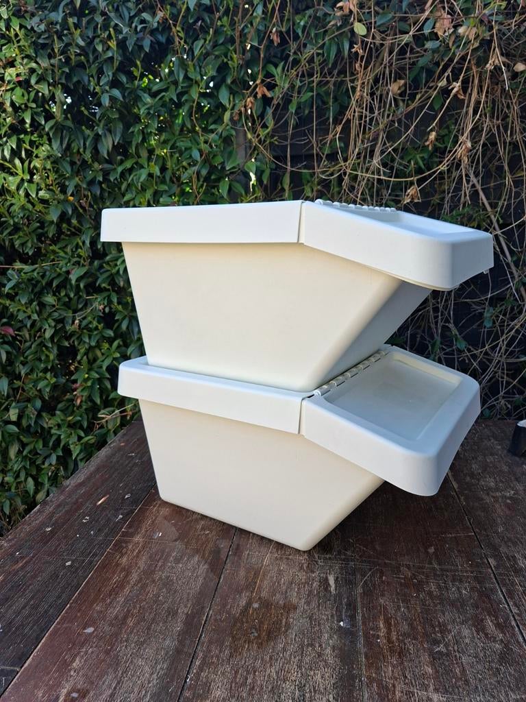 Sortera afvalbak, Huis en Inrichting, Woonaccessoires | Prullenbakken, Ophalen, Kunststof, Zo goed als nieuw, Minder dan 50 cm