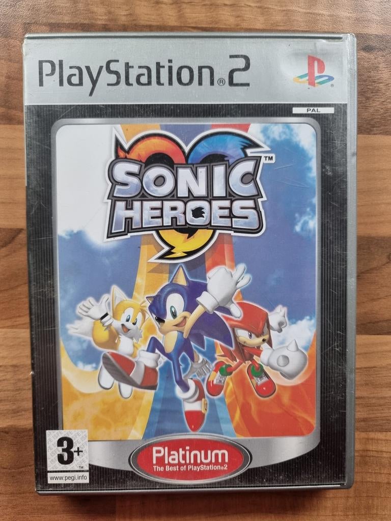 Sonic heroes, Spelcomputers en Games, Games | Sony PlayStation 2, Zo goed als nieuw, Avontuur en Actie, 1 speler, Vanaf 3 jaar