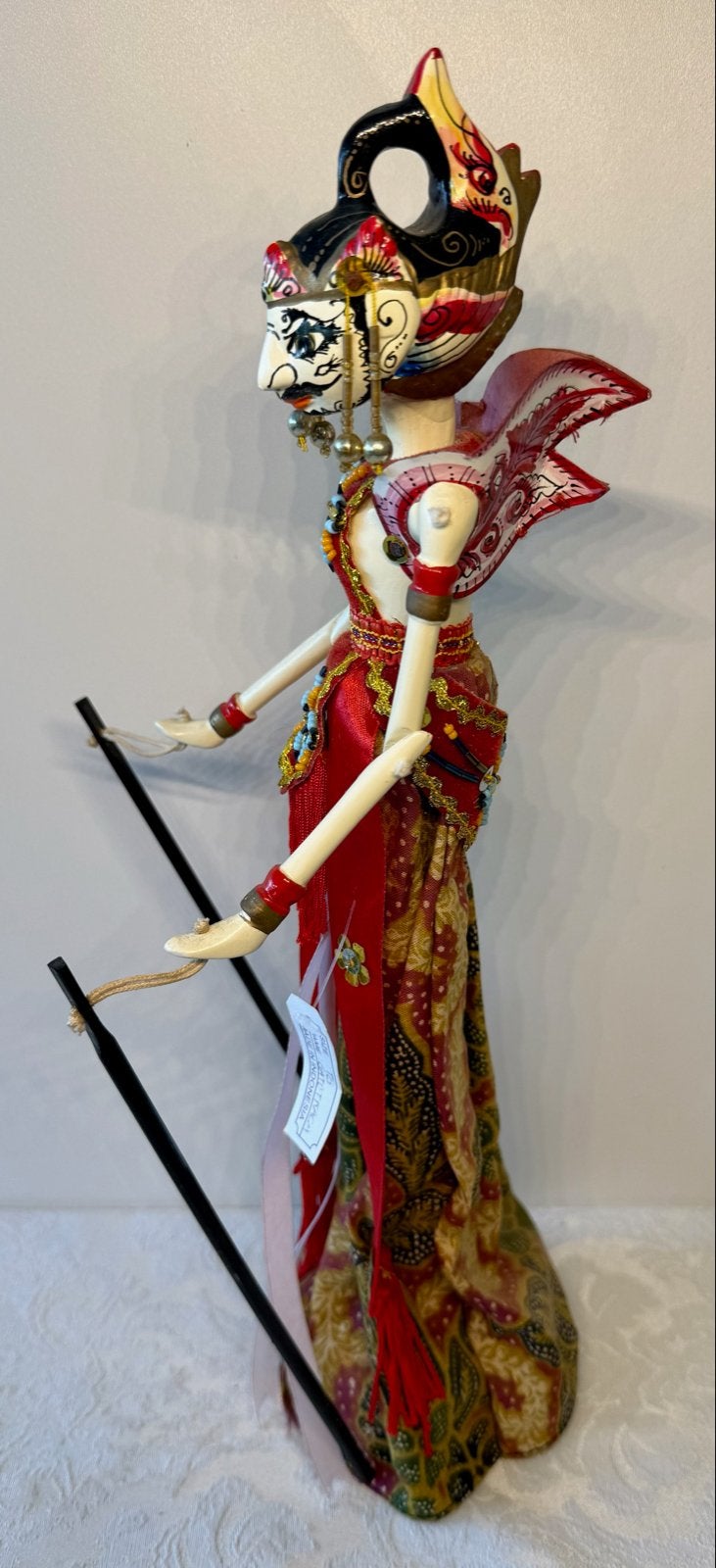 Wayang Golek pop - Gatotkaca - Indonesië, Hout, Handgemaakt, Ophalen of Verzenden, Indonesië