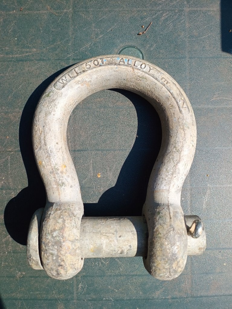 Harpsluiting 50tons, Ophalen of Verzenden, Gebruikt, 250 mm of meer, Overige typen