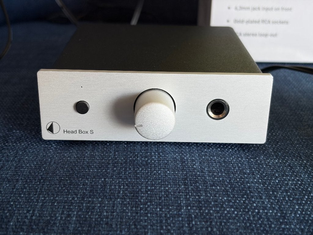 Fijne Pro-Ject Head Box S hoofdtelefoonversterker, Audio, Tv en Foto, Zo goed als nieuw, Ophalen, Overige merken, Minder dan 60 watt