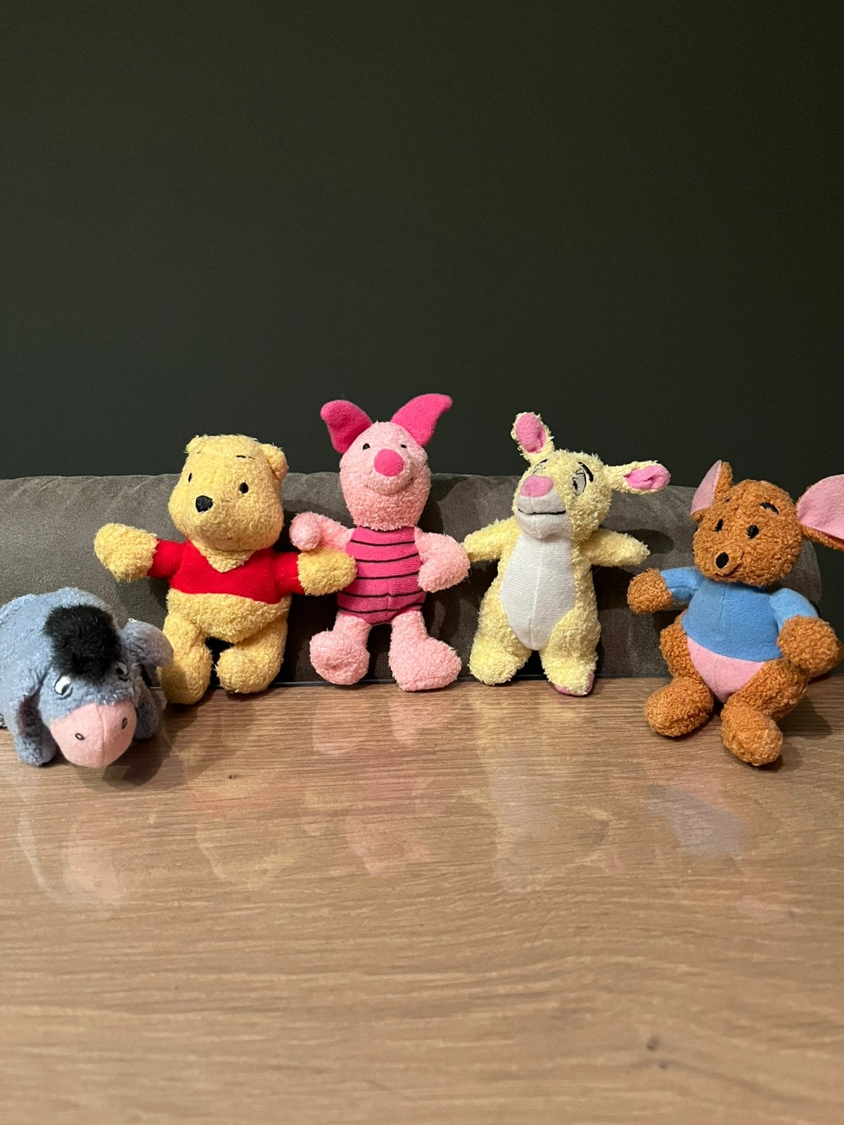 Leuke set kleine Winnie the Pooh knuffeltjes, Ophalen of Verzenden, Winnie de Poeh of vrienden, Zo goed als nieuw