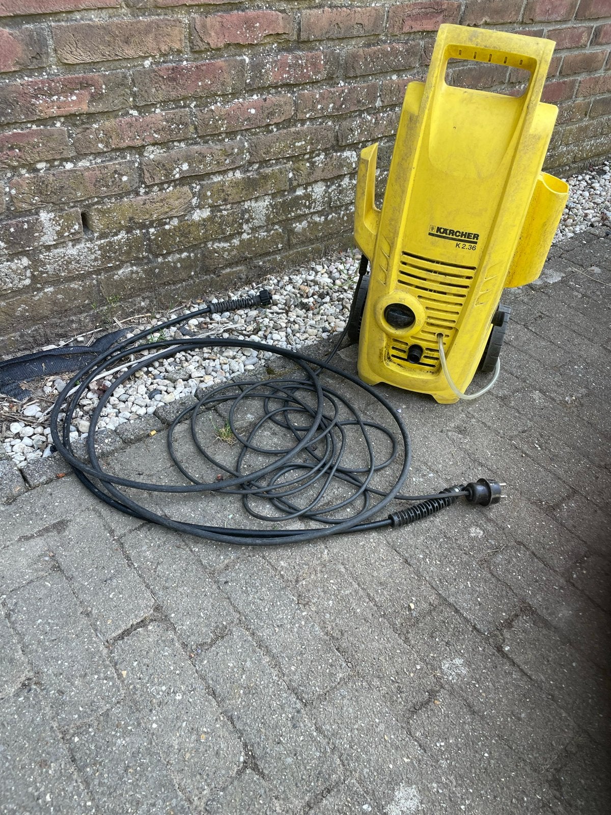 Kärcher K2.36 hogedrukreiniger, Ophalen