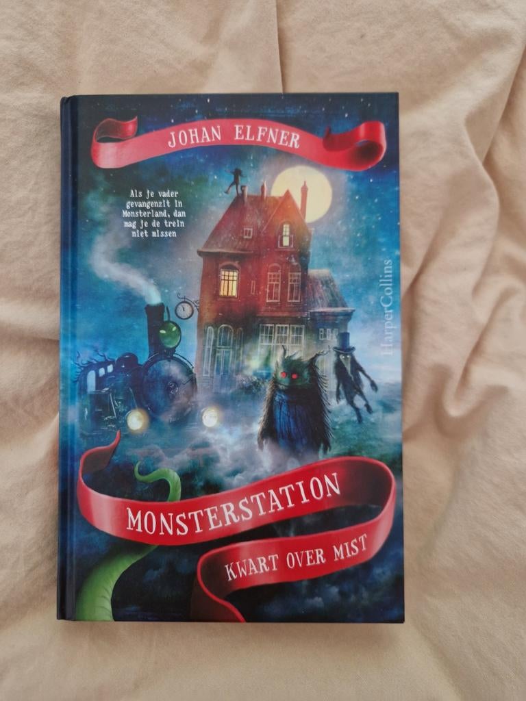 Monsterstation: Kwart over Mist - Johan Elfner (Nieuw), Ophalen of Verzenden, Nieuw, Johan Elfner, Fictie