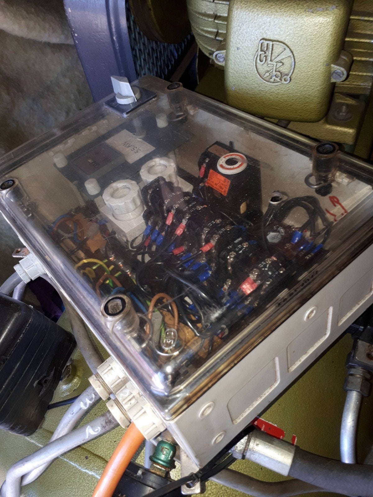 Te koop compressor Mark kaeser 600 liiter druk 12.00 pminuut, Minder dan 25 liter, Ophalen of Verzenden, Minder dan 200 liter/min