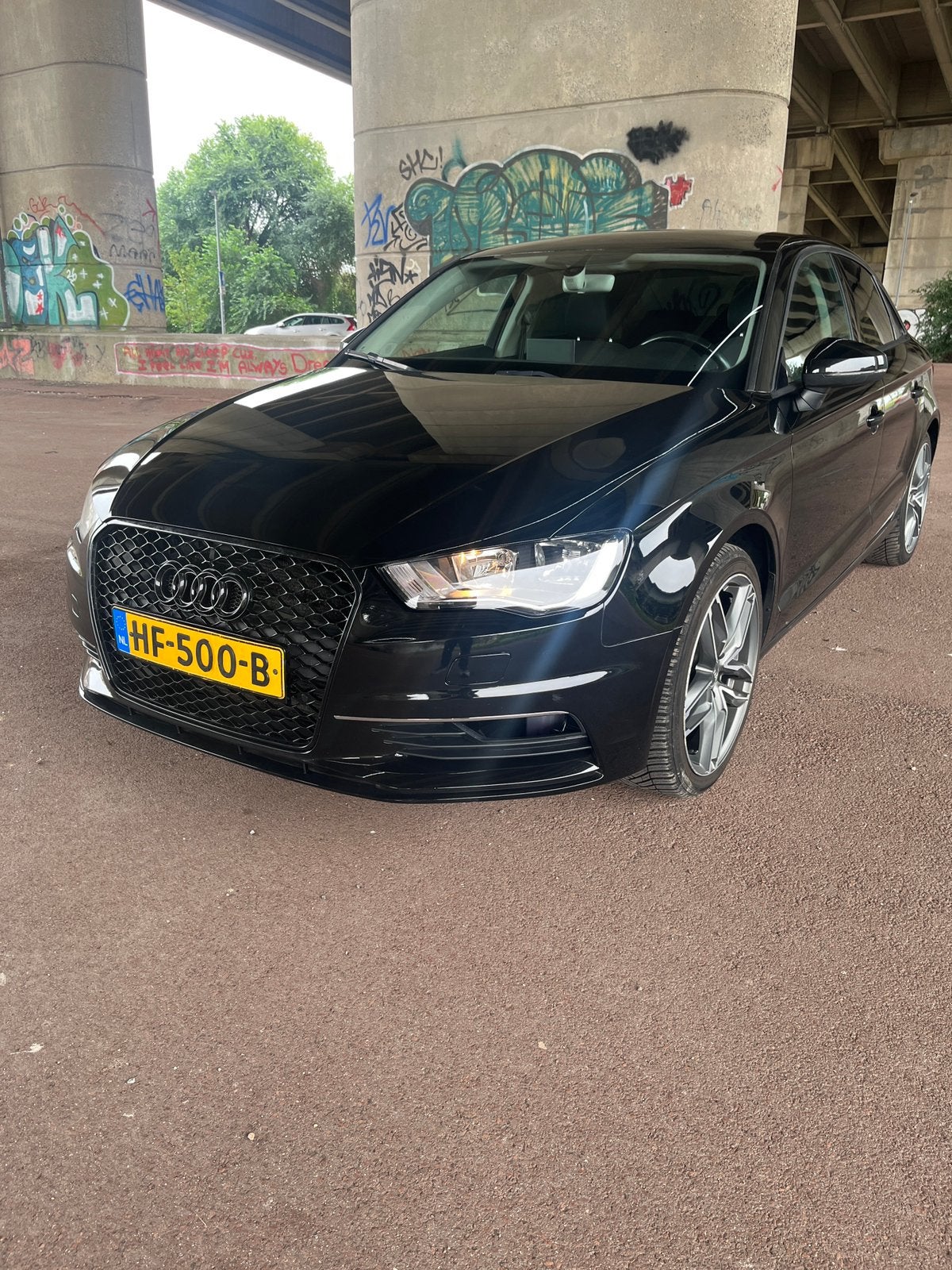 Audi A3 1.4 Tfsi 92KW Sedan 2015 Zwart, Auto's, Voorwielaandrijving, Euro 6, 4 cilinders, Zwart