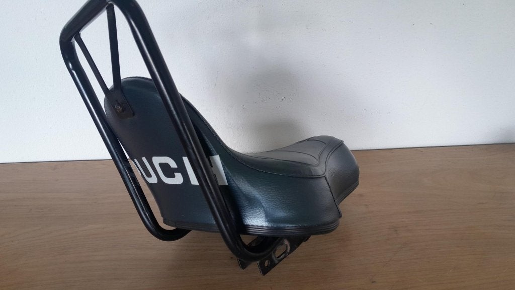 Puch Macho zadel donkerblauw, Ophalen, Zo goed als nieuw, Zadel